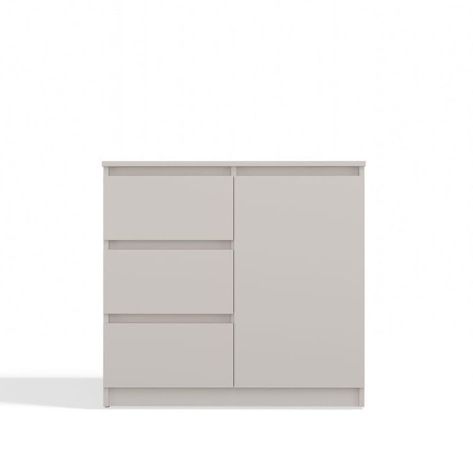 KASZMIR 1D3S - Dressoir - 3 lades - 1 deur - Greeploos design