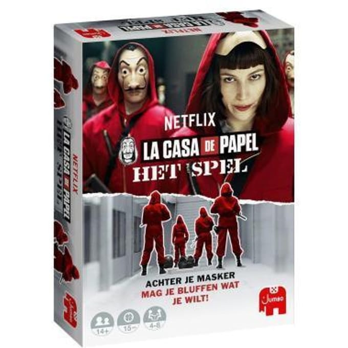 Jumbo La Casa de Papel - Het Spel - Gezelschapsspel