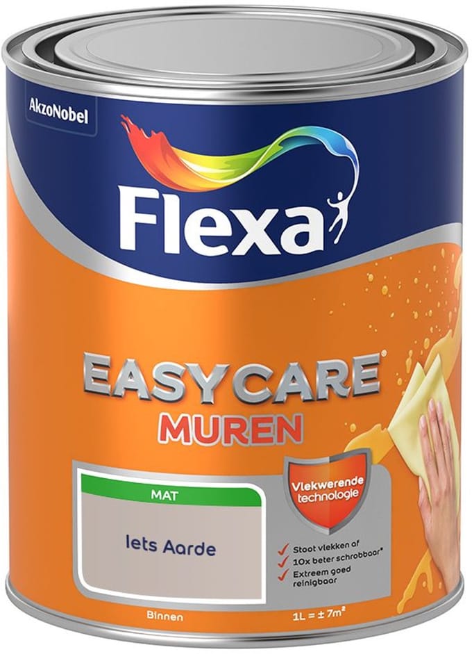 Flexa - Easycare Muren - Iets Aarde - Mengverf - 1 L