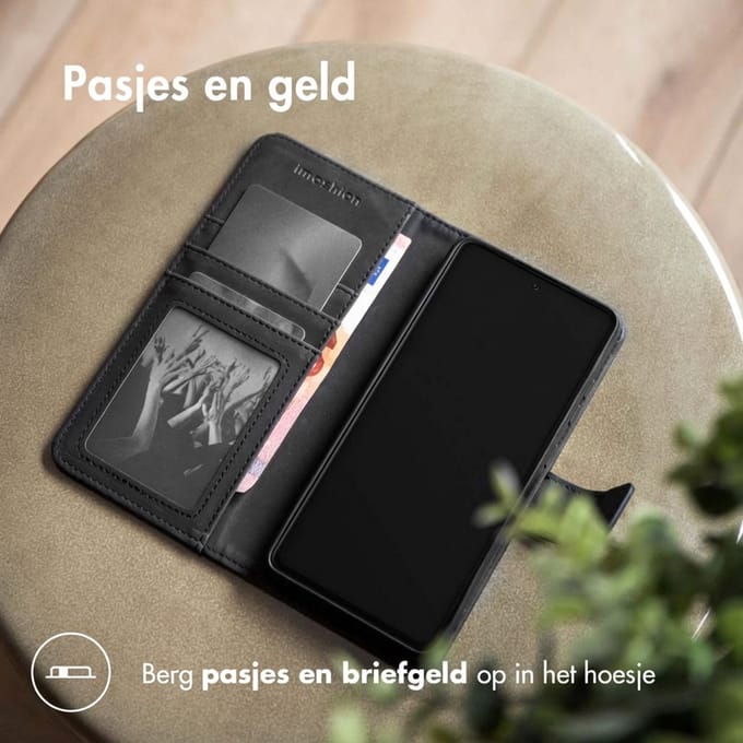 imoshion Luxe Bookcase voor de Nokia G42 - Zwart