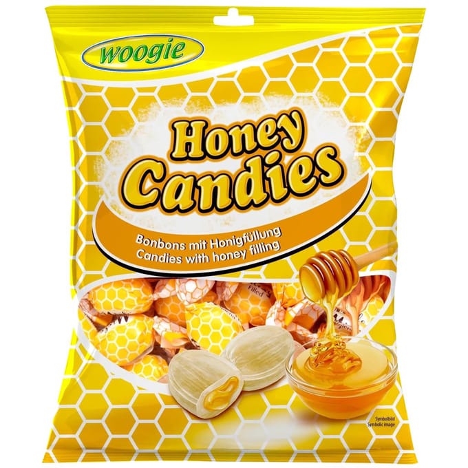 Woogie Honingsnoepjes met Honingvulling 150 g
