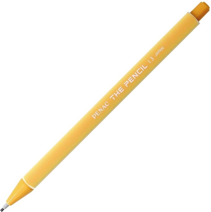 Penac The Pencil Vulpotlood - 1.3mm - Mechanical Pencil - Geel met Wit