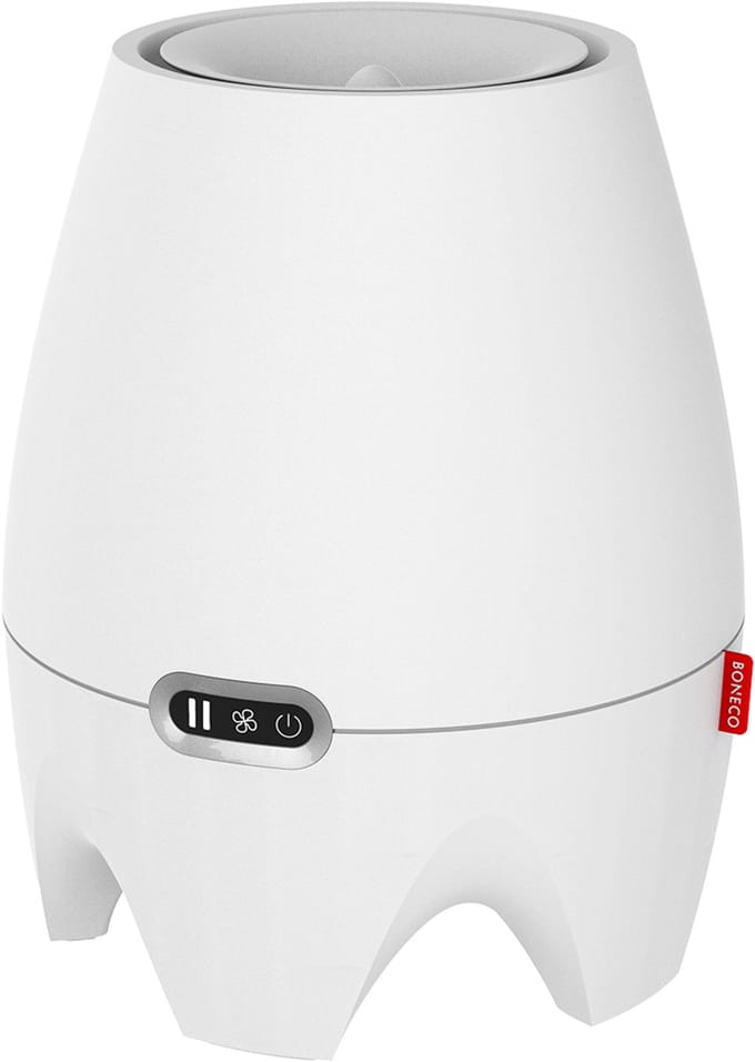 Boneco E200 - Luchtbevochtiger (Wit) - Bevochtigt tot 4.8L per dag – Voor ruimtes tot 30 m²