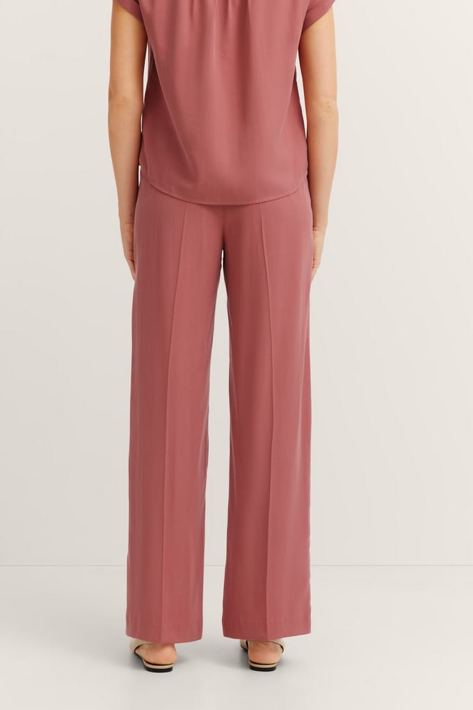 Bugatti Damen Broek met plooi