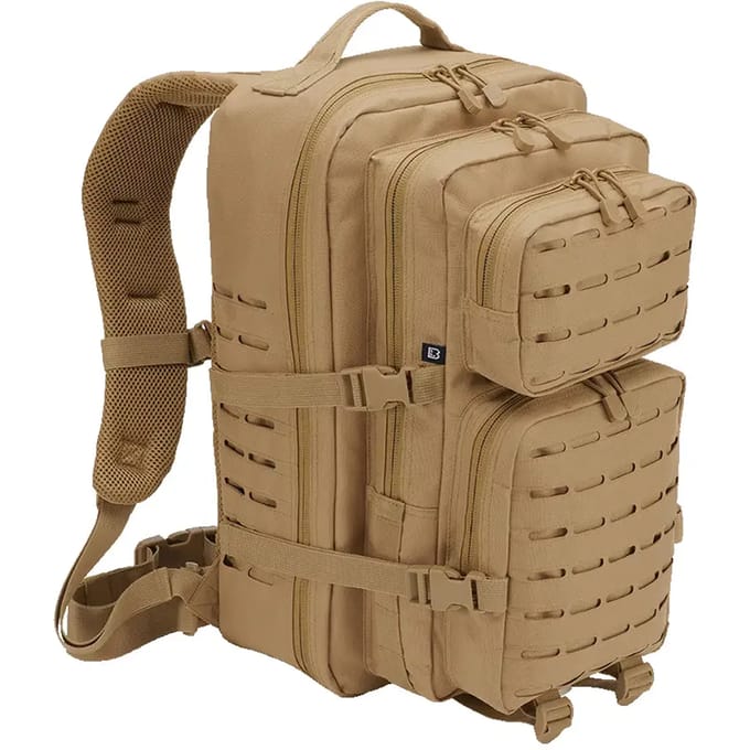 Brandit Us Cooper Lasercut L 40l Rugzak Beige