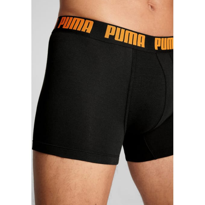 Puma - Basic Boxer 2-pack - 701226387 - 020 Black Orange