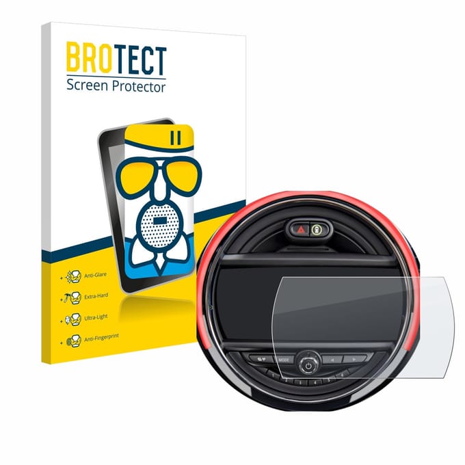 BROTECT - Screenprotector voor Mini Cooper R56 (6.5") - Folie Beschermfolie Beschermglas matte