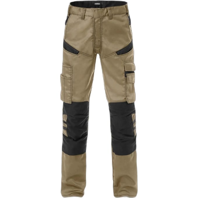 Fristads Broek 2555 Stfp - Khaki/Zwart - C54