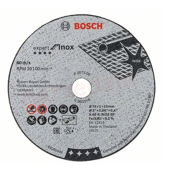 Bosch SKÆRESKIVE EXP INOX 76X1X10MM 5 STK