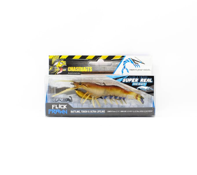 Chasebaits Flick Prawn Heavy 95 mm 7 grammes Leurre Coulant 05 (8404)