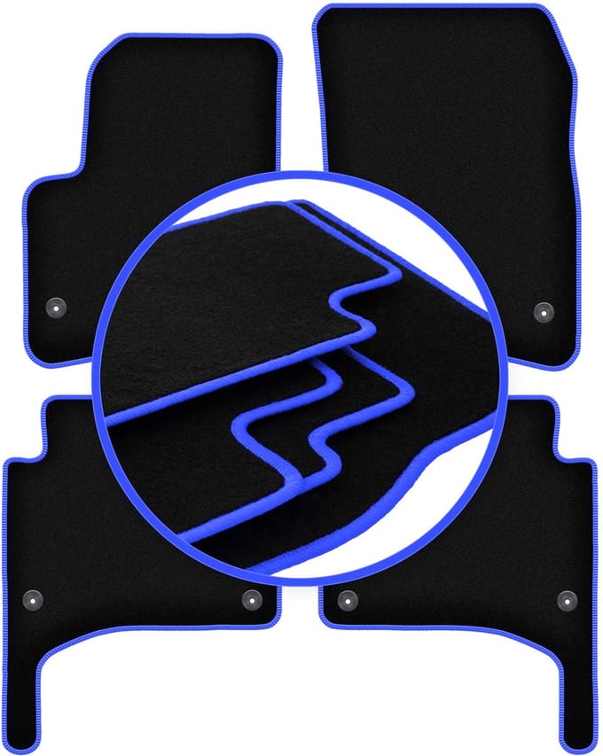 CARLUX-BLUE automatten voor: Porsche Cayenne I SUV (2002-2010)