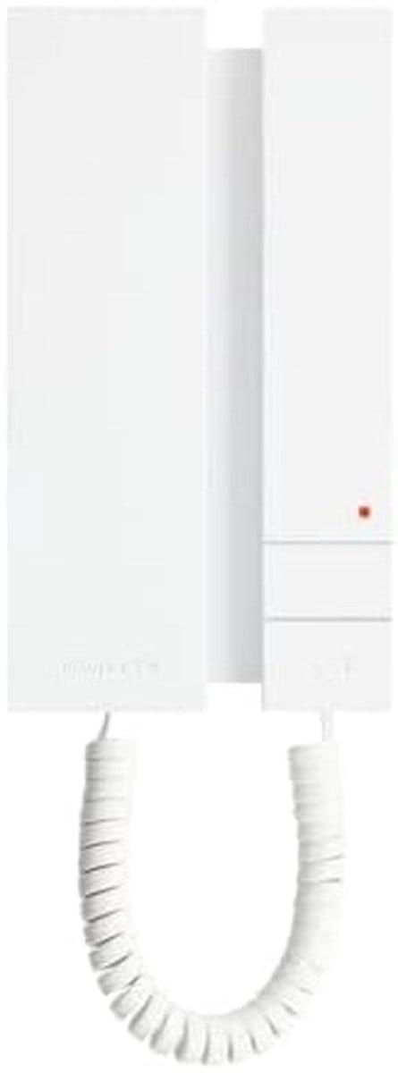Mini Intercom - Deurcommunicatie Systeem - Veilig Thuis - Twee Knoppen - 103 x 190 x 30 mm - Wit