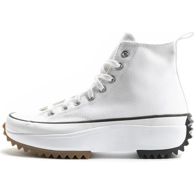 Converse Run Star Hike High Wit Zwart Gum Unisex Sneakers 166799C 42 white