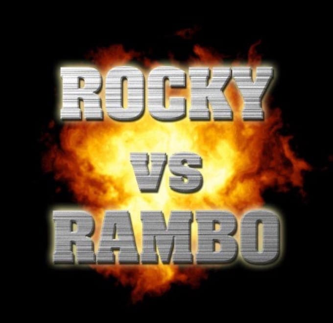 Various Artists - Rocky Vs Rambo (2 7" Single|CD)