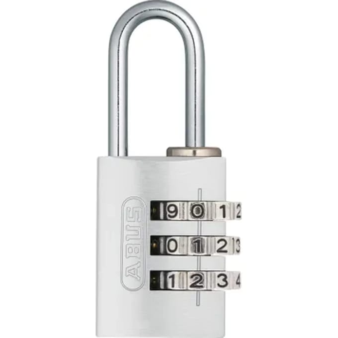 Abus Combinatieslot Ca2/20 - Massief Aluminium Voor Kluisje - Behuizing 20 Mm