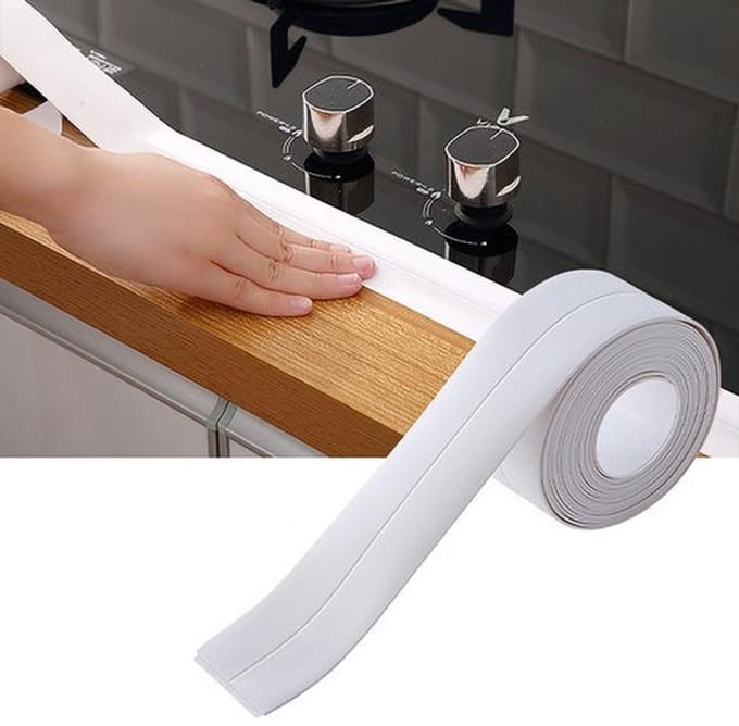 Allecto - Pvc Kitstrip - Decoratieve Randbescherming - Keuken en