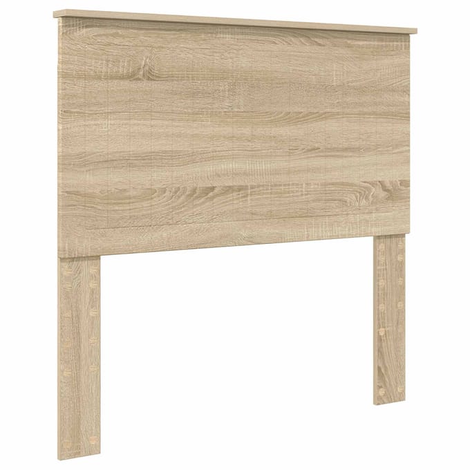 vidaXL Hoofdbord Sonoma Eiken Bewerkt hout