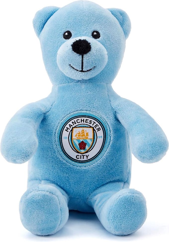 Manchester City beer 20 cm ZT blauw