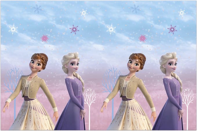 Wefiesta - Frozen Spirit - Plastic tafelkleed 120 x 180 cm