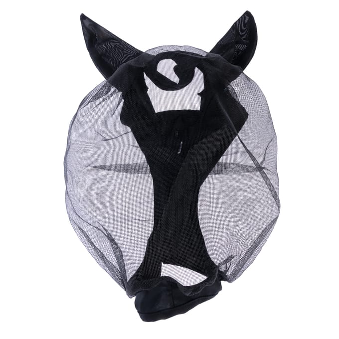 Nomad Tales vliegenmasker met oren, zwart ponypaard
