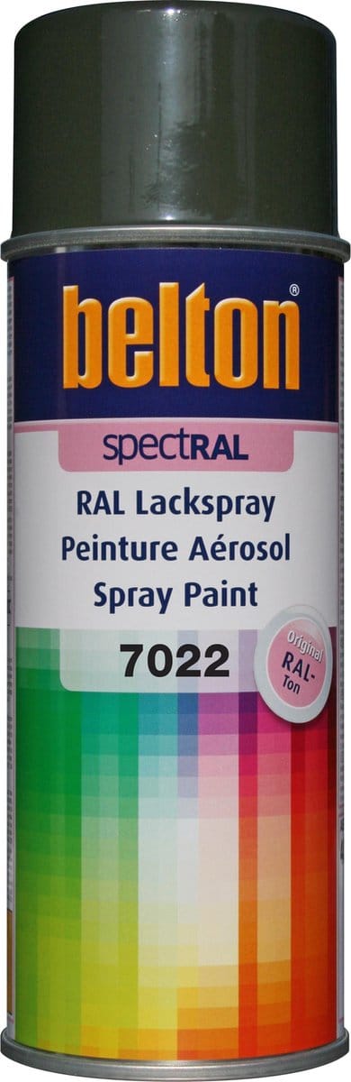 Spuitbus RAL 7022 Ombergrijs 400ml