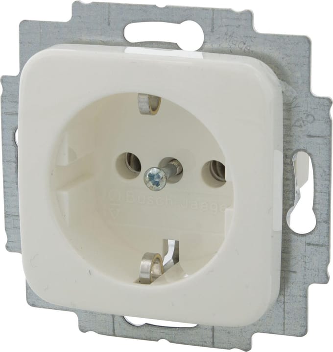 BUSCH-JAEGER Reflex Wandcontactdoos - Randaarde - Inbouw - polarwit - 10 stuks