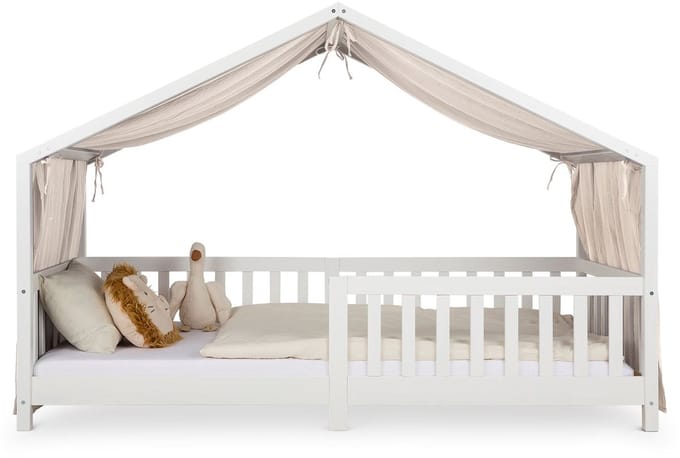 Mousseline-hemel voor het bed LIAN 1 stuk – Beige