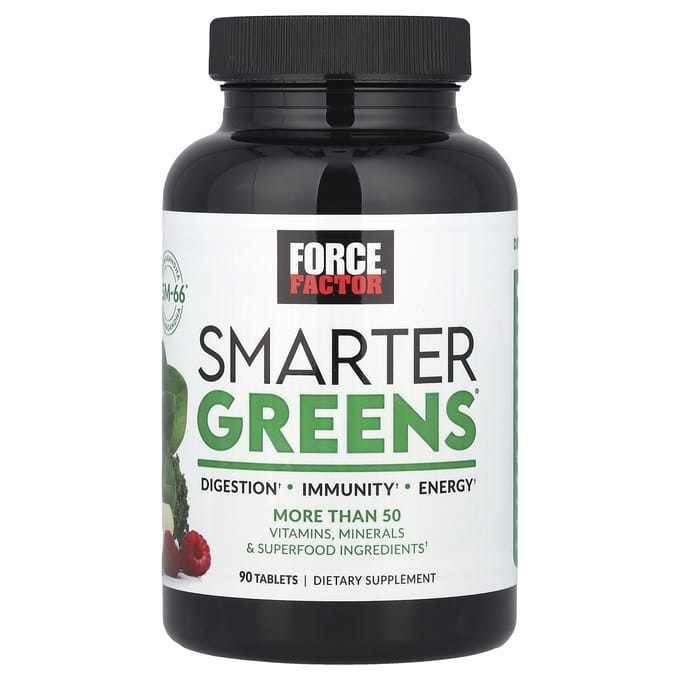 Force Factor, Smarter Greens, 90 tabletten