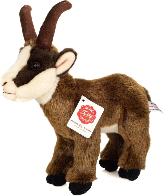 Teddy Hermann Gämse bruin 23 cm - Knuffeldier, pluche dier