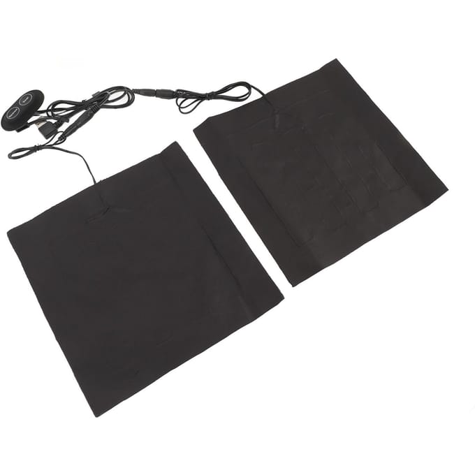 USB Verwarmingskussen Warme Plakpads Waterdicht Veilig Draagbaar 3 Standen Instelbare Temperatuur Elektrische Verwarmer gray