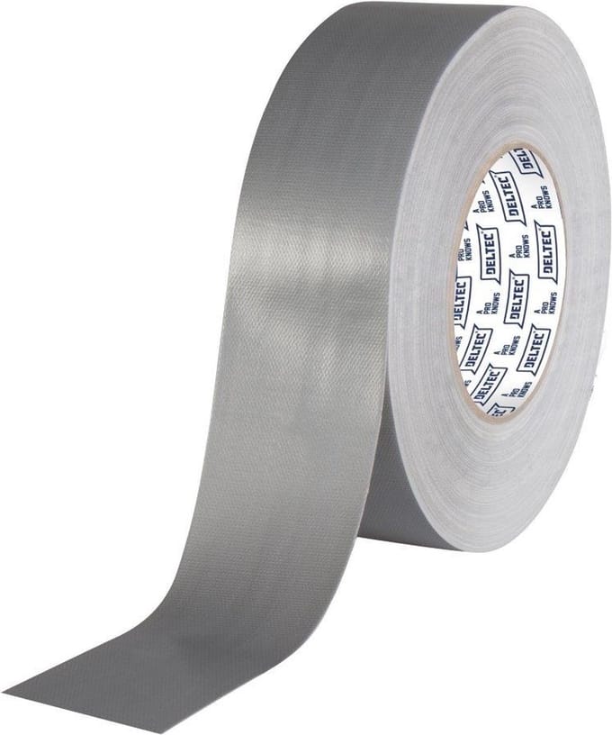 Deltec GafferTapePro Grijs 50mm x 50m