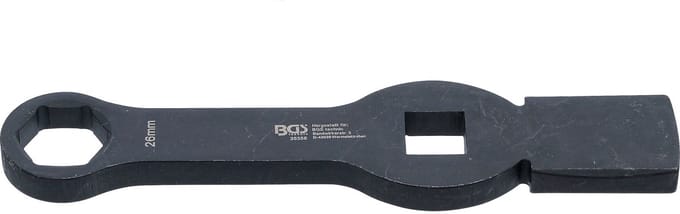 BGS Slag-ringsleutel - zeskant - met 2 slagvlakken - 26 mm