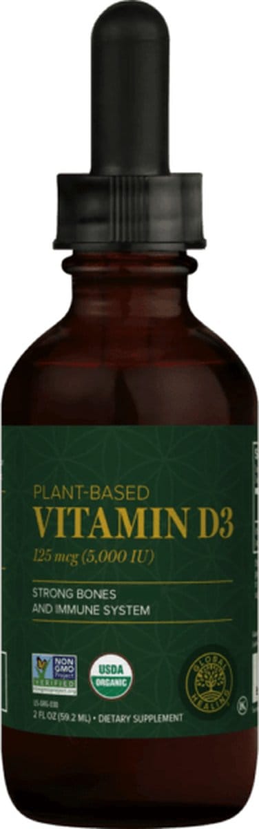 Plant-Based Vitamin D3 (vegan) - 60ml - Global Healing