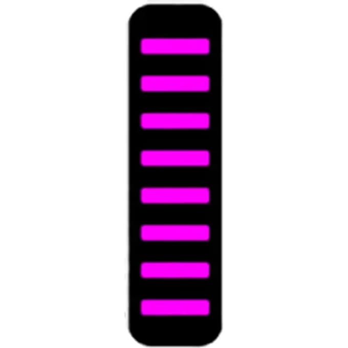ProGuard Bolt On V1 - Front - Sticker - Mini - Magenta
