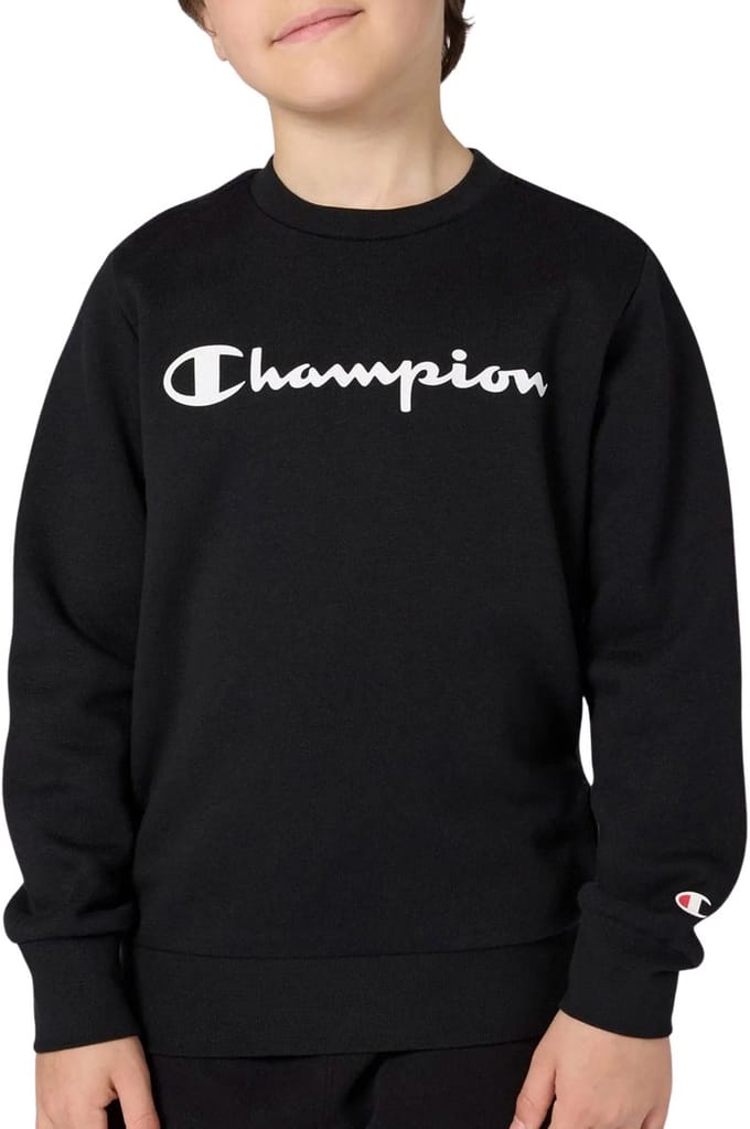 Champion Script Logo Crewneck Sweater Junior - Maat L