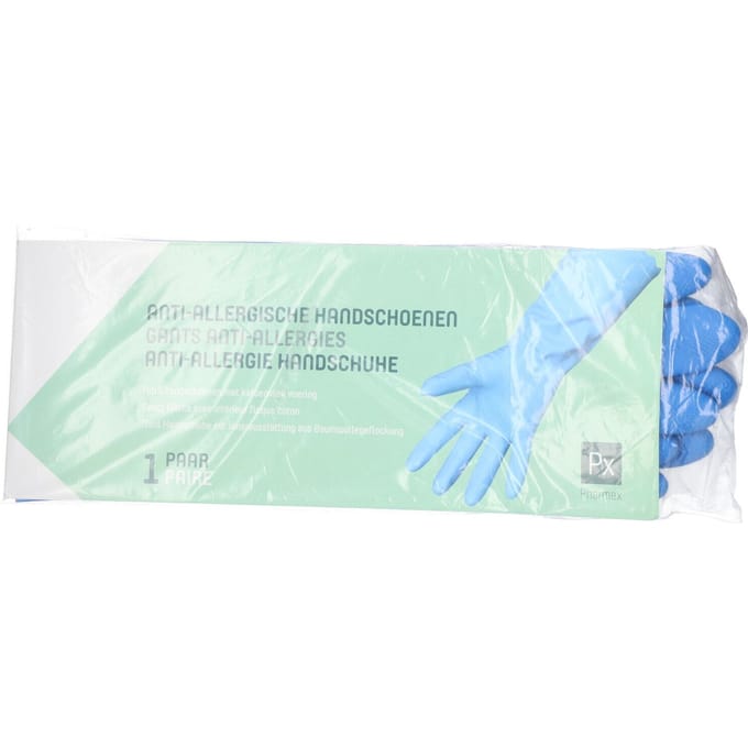 Pharmex Gants Anti-Allergique Nitril Small 2 gants Handschoenen