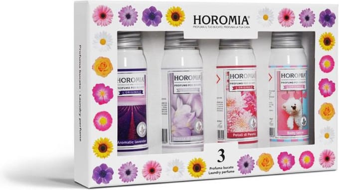 Horomia Geschenkset - Wasparfum Proefpakket - Horo 3 - 4x 50ml wasparfum