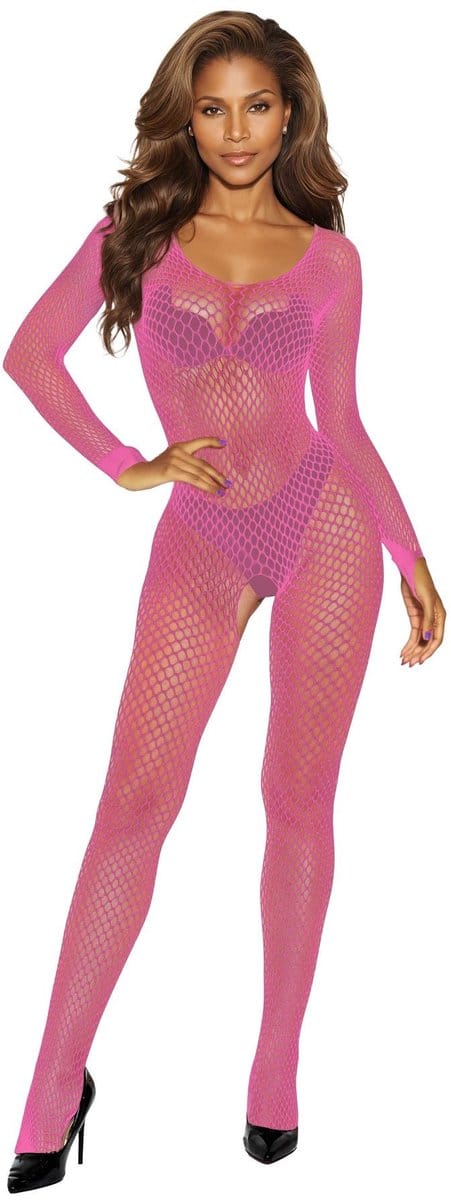Bodystocking 2061 pink – Sensueel en Zoet M/L