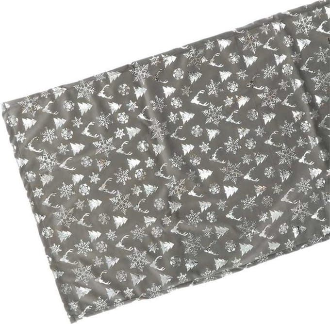 Unique Living | Tafelloper Bernt 45x150cm dark grey