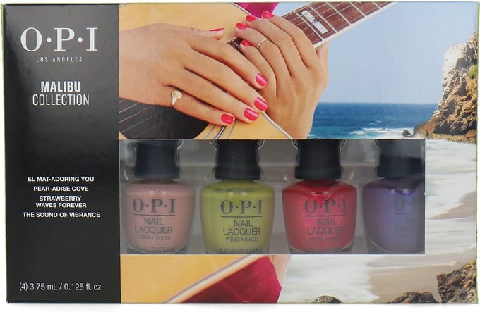 O.P.I Malibu Collection Mini Nagellak - 4 x 3,75 ml