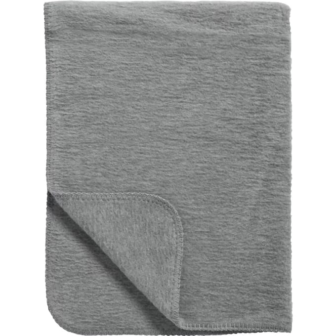 Meyco Baby Uni wiegdeken - geweven - grey - 75x100cm - 1.0 TOG