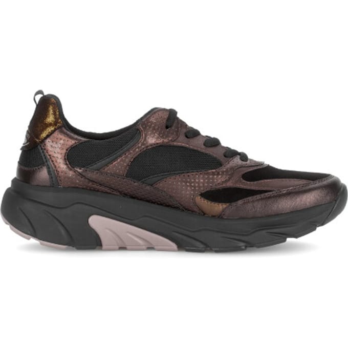 Gabor rollingsoft sensitive 76.936.87 - dames rollende wandelsneaker - Multikleur - maat 37 (EU) 4 (UK)