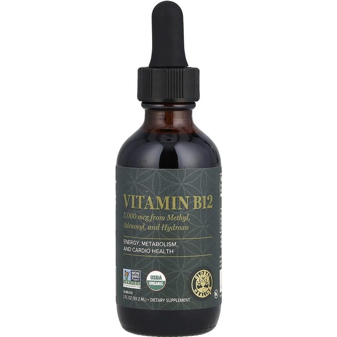 Guérison globale, vitamine B12, 5 000 mcg, 59,2 ml (2 fl oz)