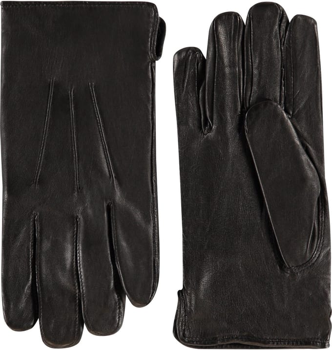 Laimböck Leren handschoenen heren model Edinburgh Color: Black, Size: 12