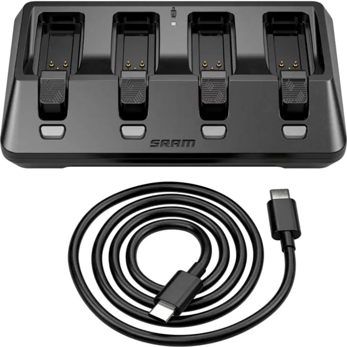 Gelijktijdige 4-poorts batterijlader + usb-c kabel Sram AXS