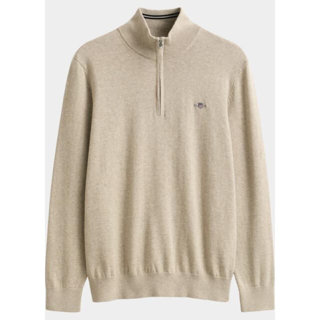 Gant Half zip klassieke sweater van katoen 8030564/198