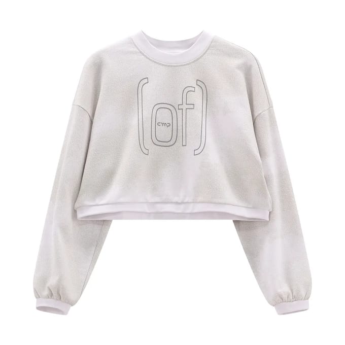 Korte fleece sweatshirt dames CMP