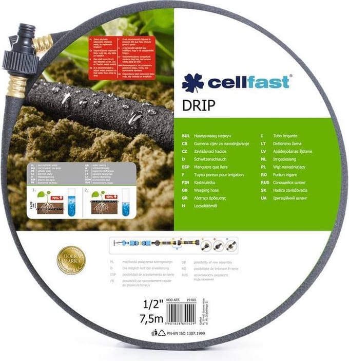 Cellfast Druppelslang (1/2 7,5 meter)