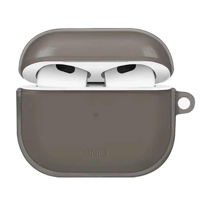Uniq Glase Case voor de Apple AirPods 3 (2021) - Glossy Smoke