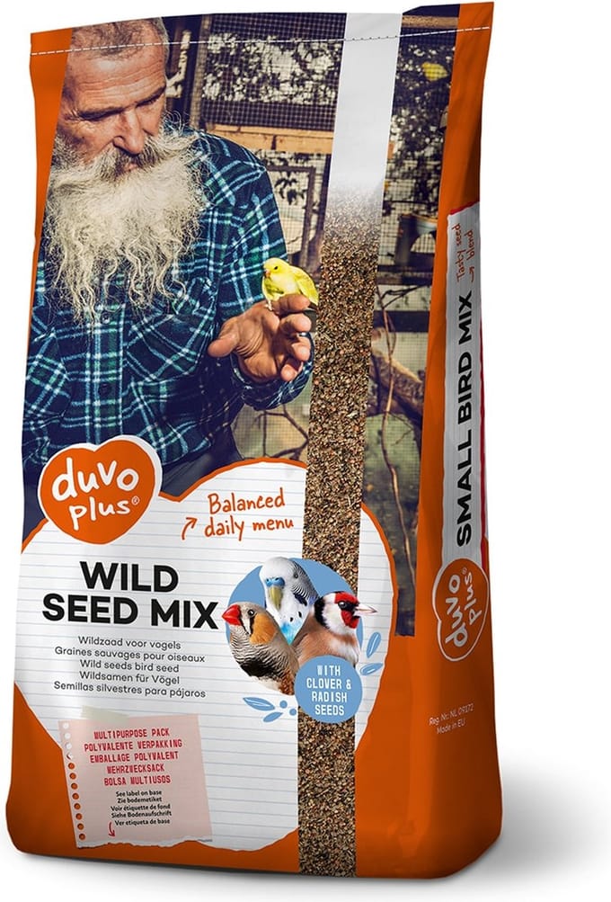 Duvoplus - Binnenvogelvoer - Vogel - Wildzaad Mix 17,5kg - 1st